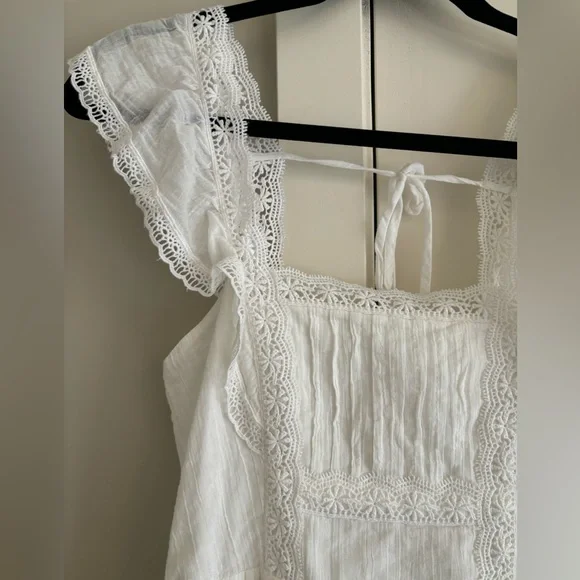 Abercrombie & Fitch White Mini Dress - Picture 2 of 6
